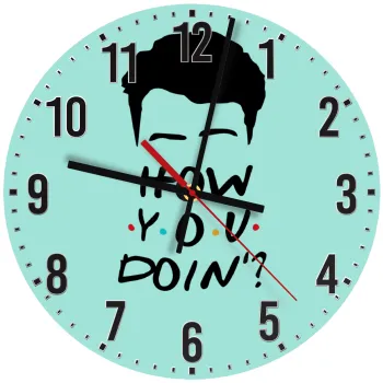 Friends how you doin?, Ρολόι τοίχου ξύλινο (30cm)