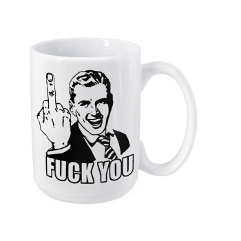 The finger, Κούπα Mega, κεραμική, 450ml