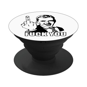 The finger, Phone Holders Stand  Black Hand-held Mobile Phone Holder