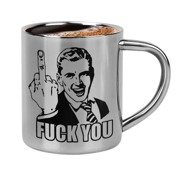 The finger — Κουπάκι μεταλλικό διπλού τοιχώματος για espresso (220ml)
