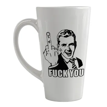 The finger, Κούπα κωνική Latte Μεγάλη, κεραμική, 450ml