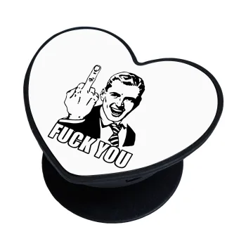 The finger, Phone Holders Stand  καρδιά Μαύρο Βάση Στήριξης Κινητού στο Χέρι