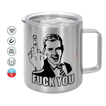 The finger, Mug Stainless steel double wall 300ml