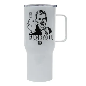 The finger, Tumbler με καπάκι, διπλού τοιχώματος (θερμό) 750L