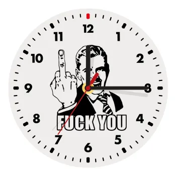 The finger, Ρολόι τοίχου ξύλινο (20cm)