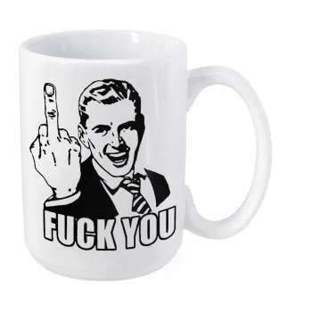 The finger, Κούπα Mega, κεραμική, 450ml