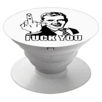 The finger, Phone Holders Stand  White Hand-held Mobile Phone Holder