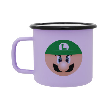 Luigi flat, Κούπα Μεταλλική εμαγιέ ΜΑΤ Light Pastel Purple 360ml