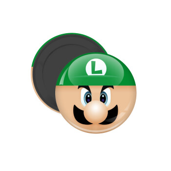 Luigi flat, Μαγνητάκι ψυγείου στρογγυλό διάστασης 5cm