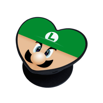 Luigi flat, Phone Holders Stand  καρδιά Μαύρο Βάση Στήριξης Κινητού στο Χέρι