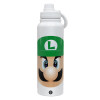 1L Stainless Steel Thermal Bottle with Phone Holder & Double Wall Insulation