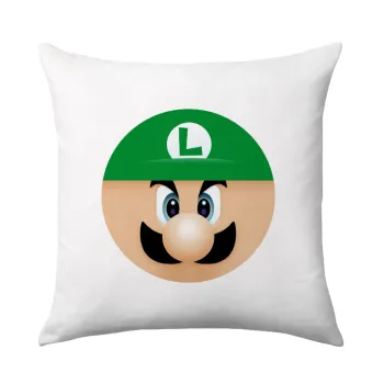 Luigi flat, Μαξιλάρι καναπέ 40x40cm περιέχεται το  γέμισμα