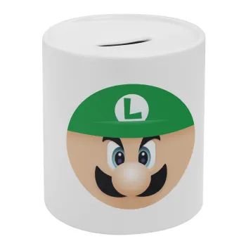 Luigi flat, Κουμπαράς πορσελάνης με τάπα