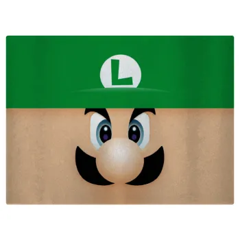 Luigi flat, Επιφάνεια κοπής γυάλινη (38x28cm)