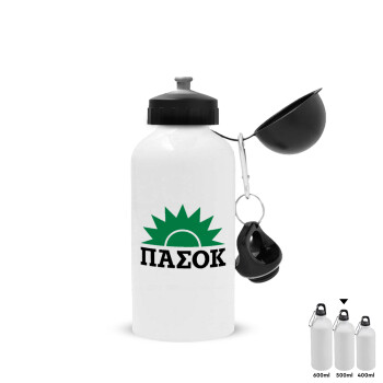 pasok, Metal water bottle, White, aluminum 500ml