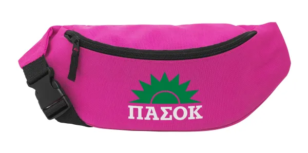 pasok — Unisex waist bag (banana) in PINK color with 2 pockets