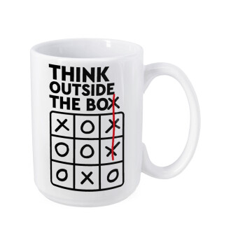 Think outside the BOX, Κούπα Mega, κεραμική, 450ml