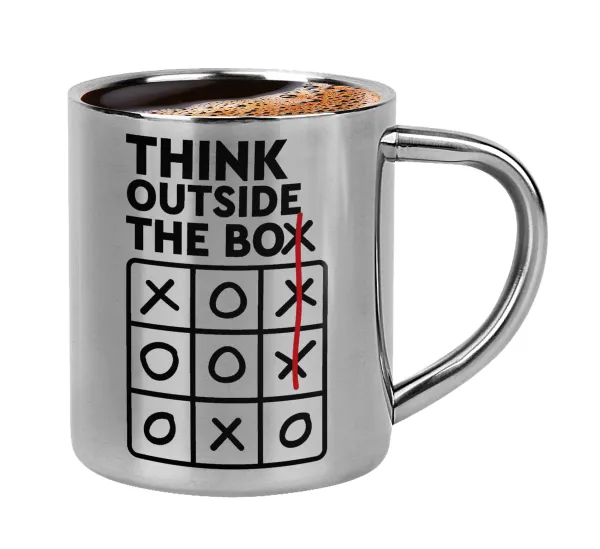 Think outside the BOX — Κουπάκι μεταλλικό διπλού τοιχώματος για espresso (220ml)