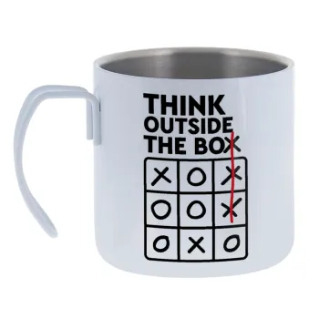 Think outside the BOX — Κούπα Ανοξείδωτη διπλού τοιχώματος 400ml