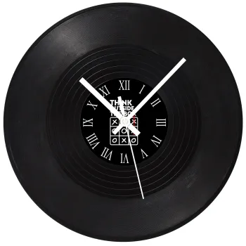 Think outside the BOX, Ρολόι τοίχου Βινύλιο (30cm)