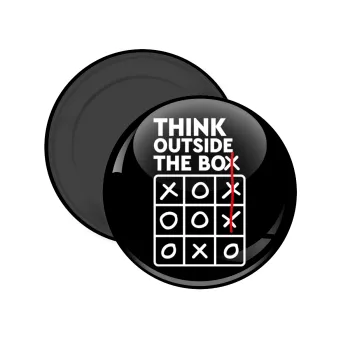 Think outside the BOX, Μαγνητάκι ψυγείου στρογγυλό διάστασης 5cm