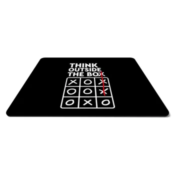 Think outside the BOX, Mousepad ορθογώνιο 27x19cm