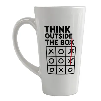 Think outside the BOX, Κούπα κωνική Latte Μεγάλη, κεραμική, 450ml