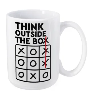 Think outside the BOX, Κούπα Mega, κεραμική, 450ml