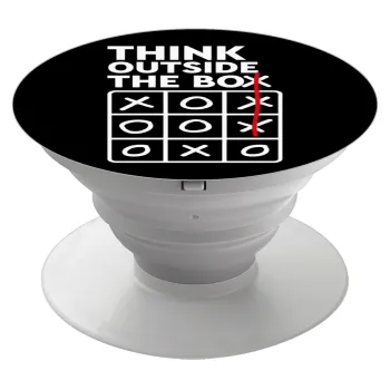Think outside the BOX, Phone Holders Stand  Λευκό Βάση Στήριξης Κινητού στο Χέρι