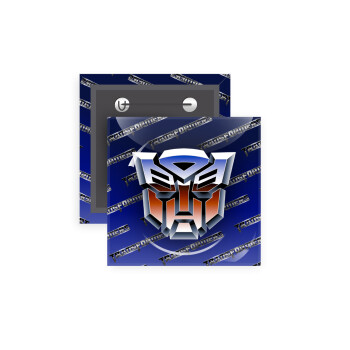 Transformers, Κονκάρδα παραμάνα τετράγωνη 5x5cm