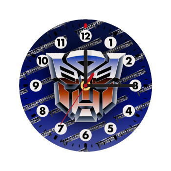 Transformers, Wooden wall clock (20cm)