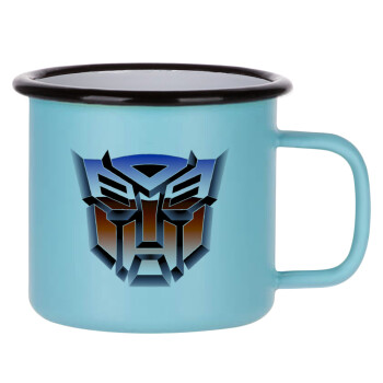 Transformers, Κούπα Μεταλλική εμαγιέ ΜΑΤ σιέλ 360ml