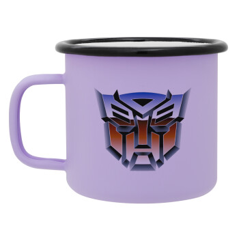 Transformers, Κούπα Μεταλλική εμαγιέ ΜΑΤ Light Pastel Purple 360ml