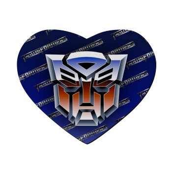Transformers, Mousepad καρδιά 23x20cm
