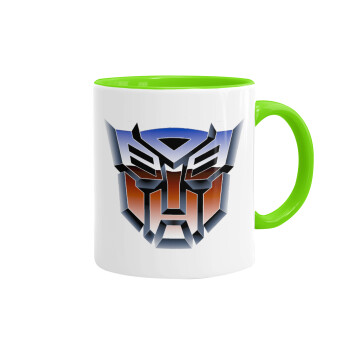 Transformers, Κούπα χρωματιστή βεραμάν, κεραμική, 330ml