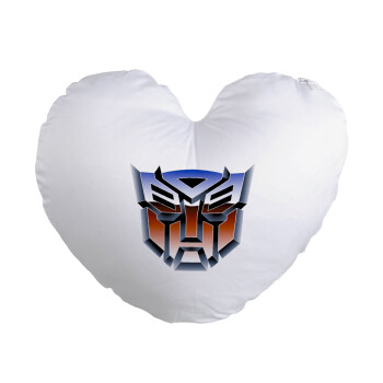 Transformers, Μαξιλάρι καναπέ καρδιά 40x40cm περιέχεται το  γέμισμα