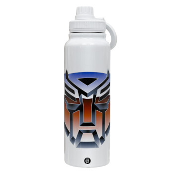 Transformers, Θερμός 1L Ανοξείδωτο με Βάση Κινητού & Διπλά Τοιχώματα