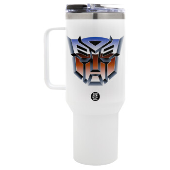 Transformers, Mega Stainless steel Tumbler with lid, double wall 1,2L