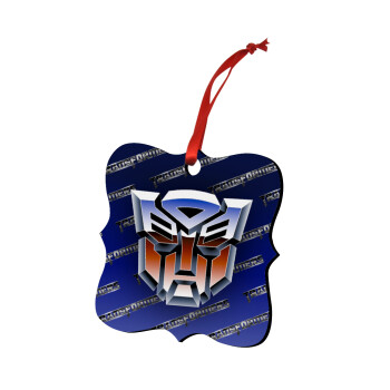 Transformers, Χριστουγεννιάτικο στολίδι polygon ξύλινο 7.5cm