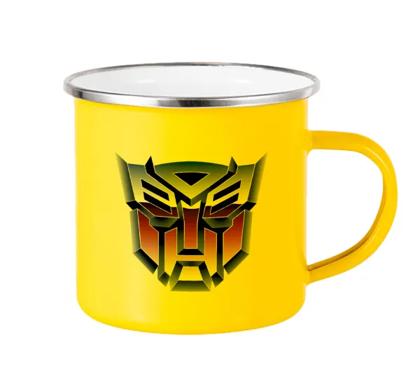 Transformers — Yellow Enamel Metallic Cup 360ml