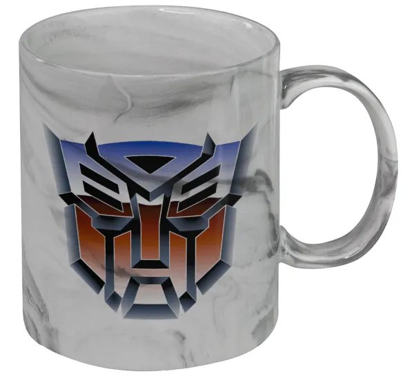 Transformers — Mug ceramic marble style, 330ml