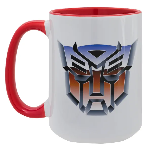 Transformers — Mega mug 15oz, red ceramic, 450ml