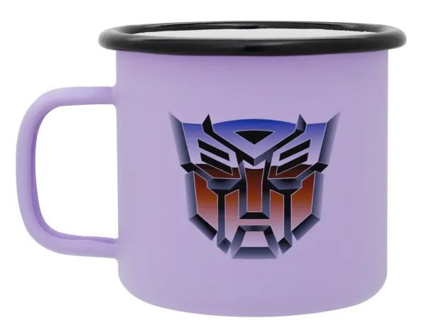 Transformers — Κούπα Μεταλλική εμαγιέ ΜΑΤ Light Pastel Purple 360ml