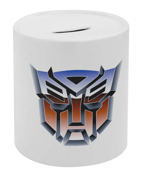 Transformers — Κουμπαράς πορσελάνης με τάπα