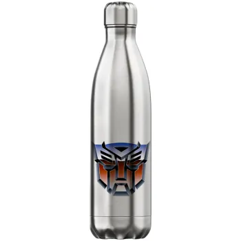 Transformers, Inox (Stainless steel) hot metal mug, double wall, 750ml