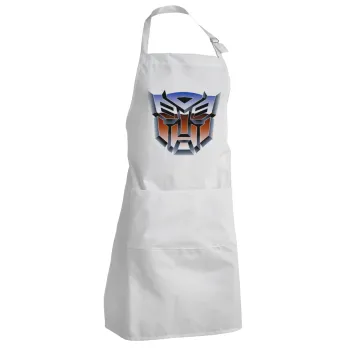 Transformers, Adult Chef Apron (with sliders and 2 pockets)