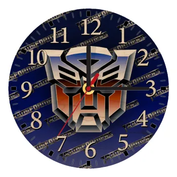 Transformers, Ρολόι τοίχου ξύλινο plywood (20cm)