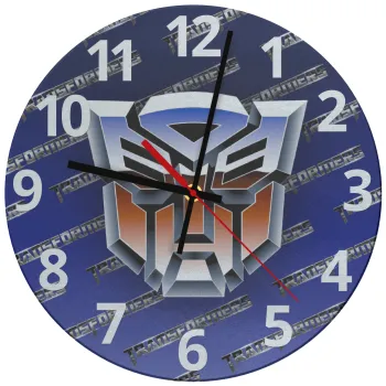 Transformers, Ρολόι τοίχου γυάλινο (30cm)