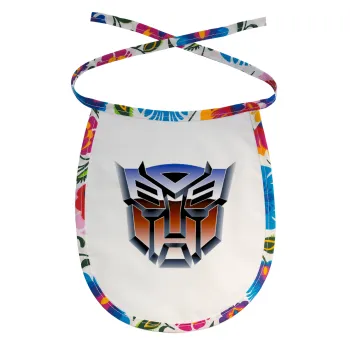 Transformers, Σαλιάρα μωρού αλέκιαστη με κορδόνι Χρωματιστή