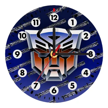 Transformers, Ρολόι τοίχου ξύλινο (20cm)